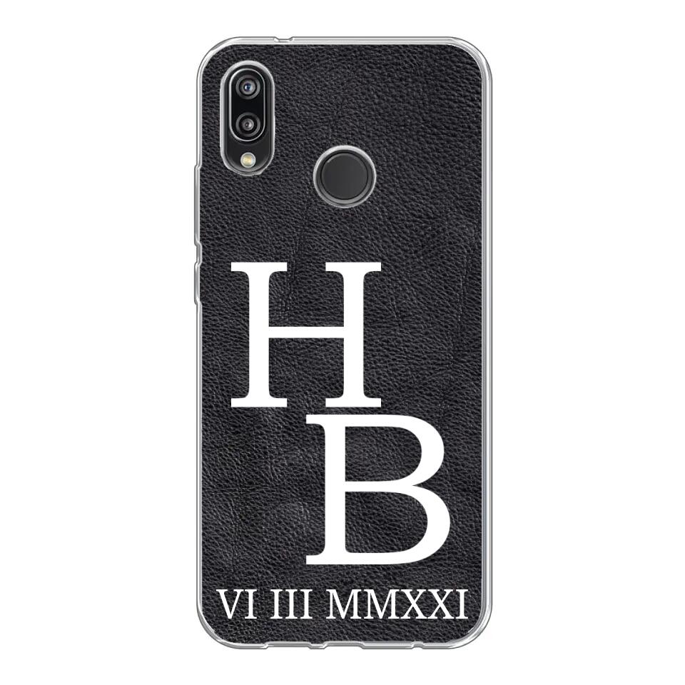 Jouw initialen - gepersonaliseerd telefoonhoesje