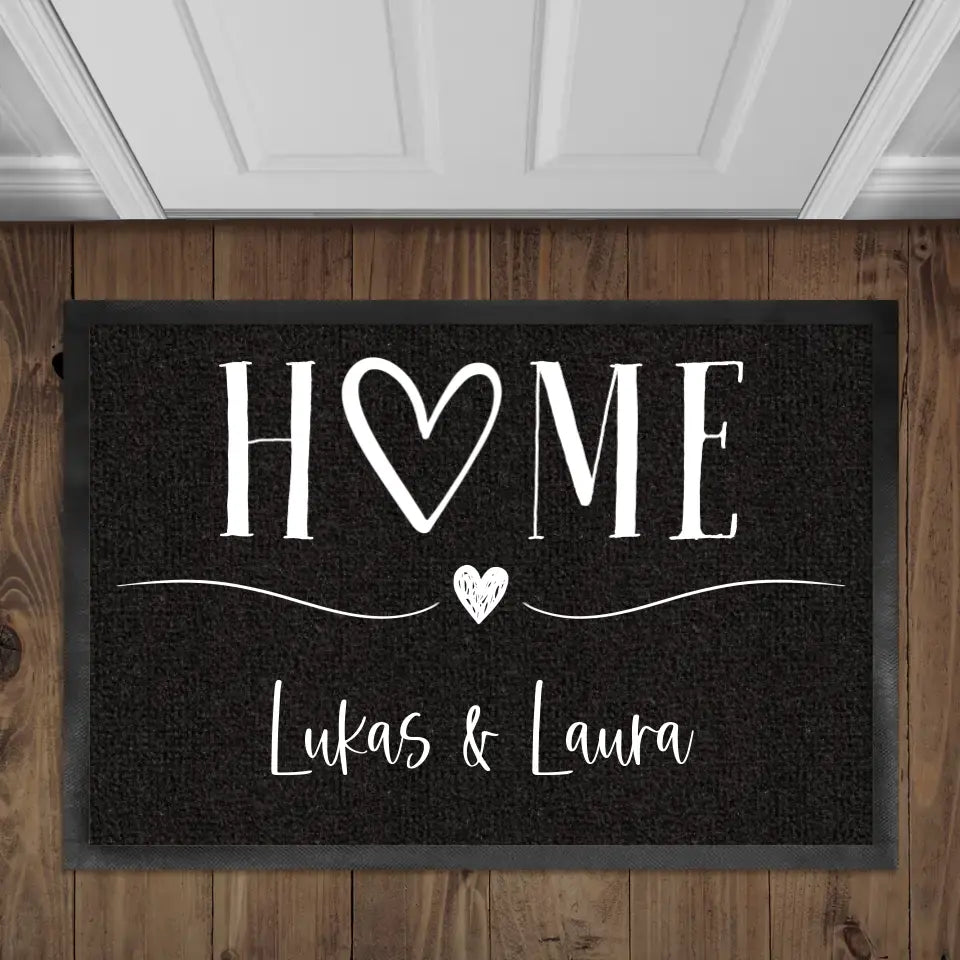 Home - Gepersonaliseerde deurmat
