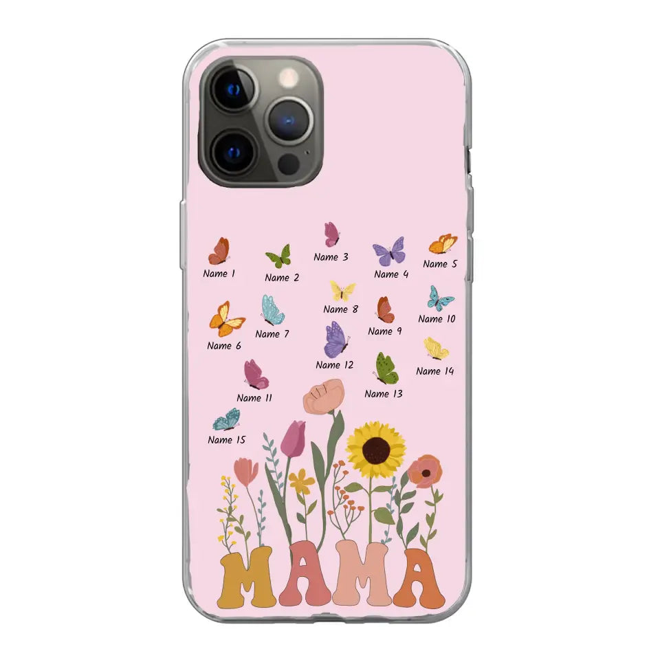 Butterfly Meadow - Gepersonaliseerde telefoonhoes