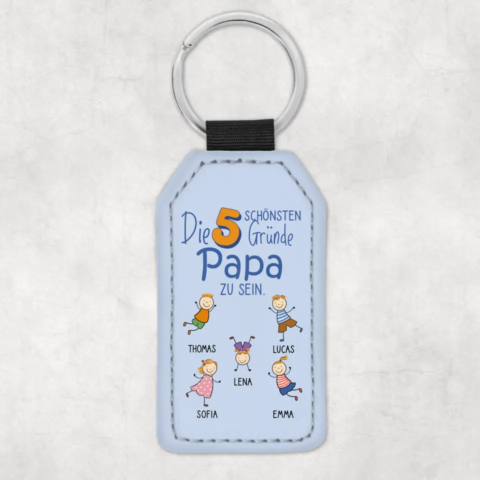 De beste redenen - Gepersonaliseerde sleutelhanger