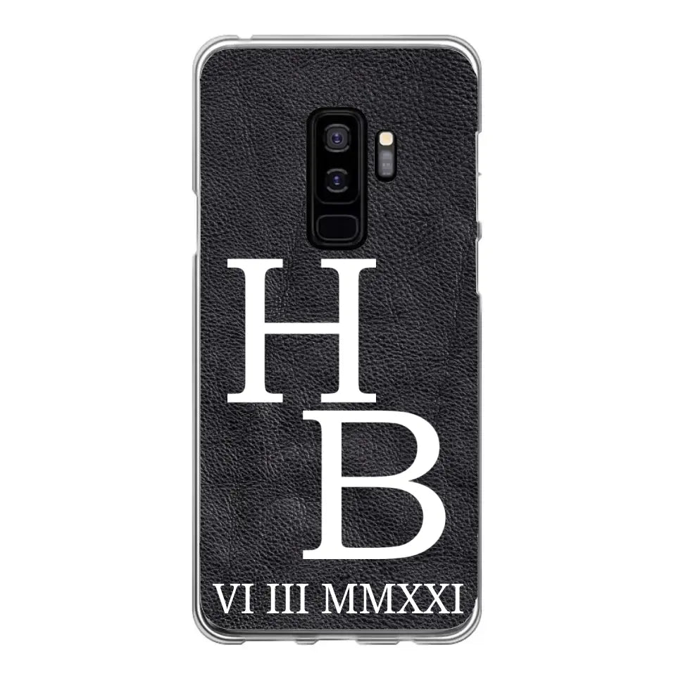 Jouw initialen - gepersonaliseerd telefoonhoesje