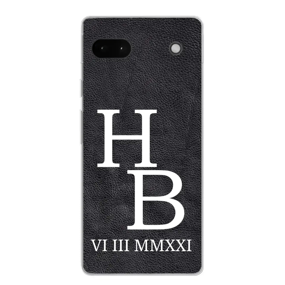 Jouw initialen - gepersonaliseerd telefoonhoesje