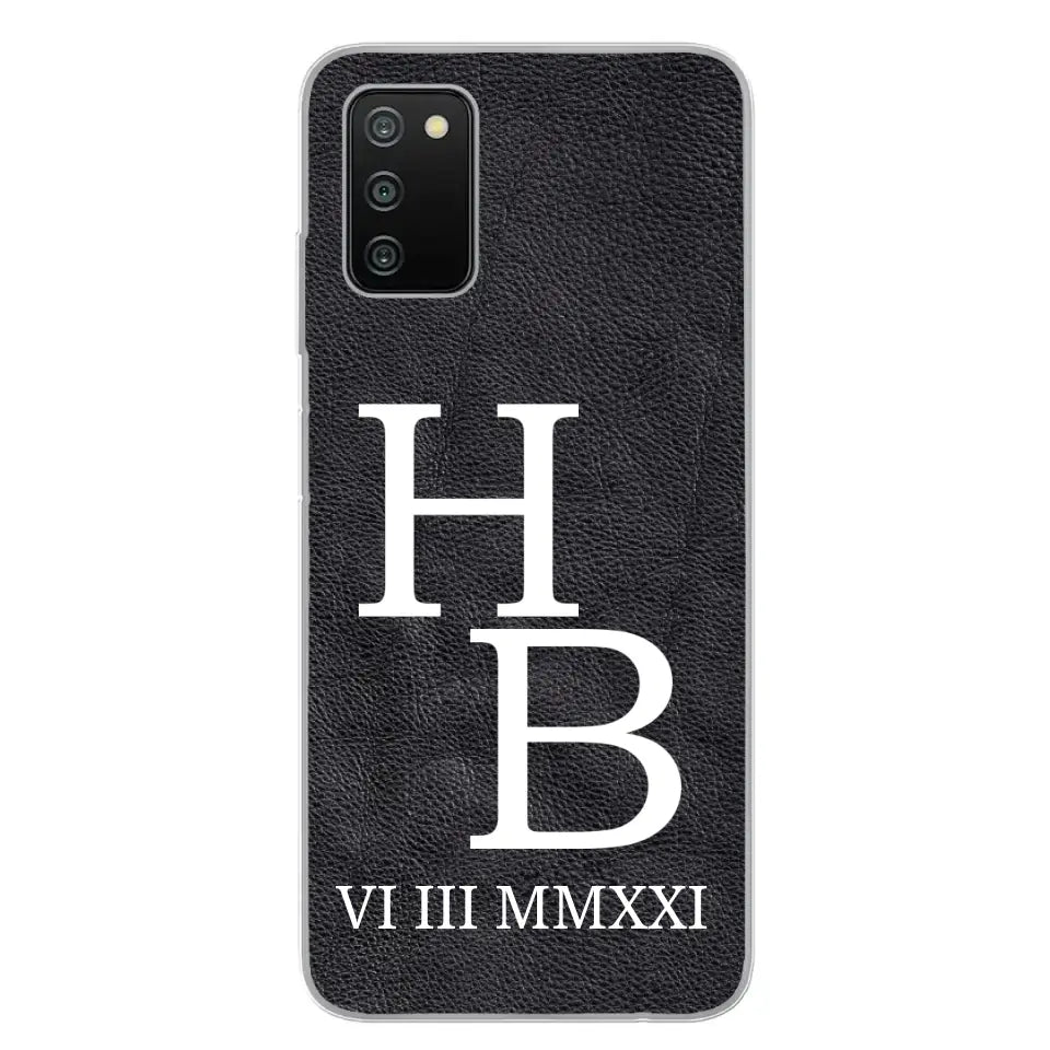 Jouw initialen - gepersonaliseerd telefoonhoesje