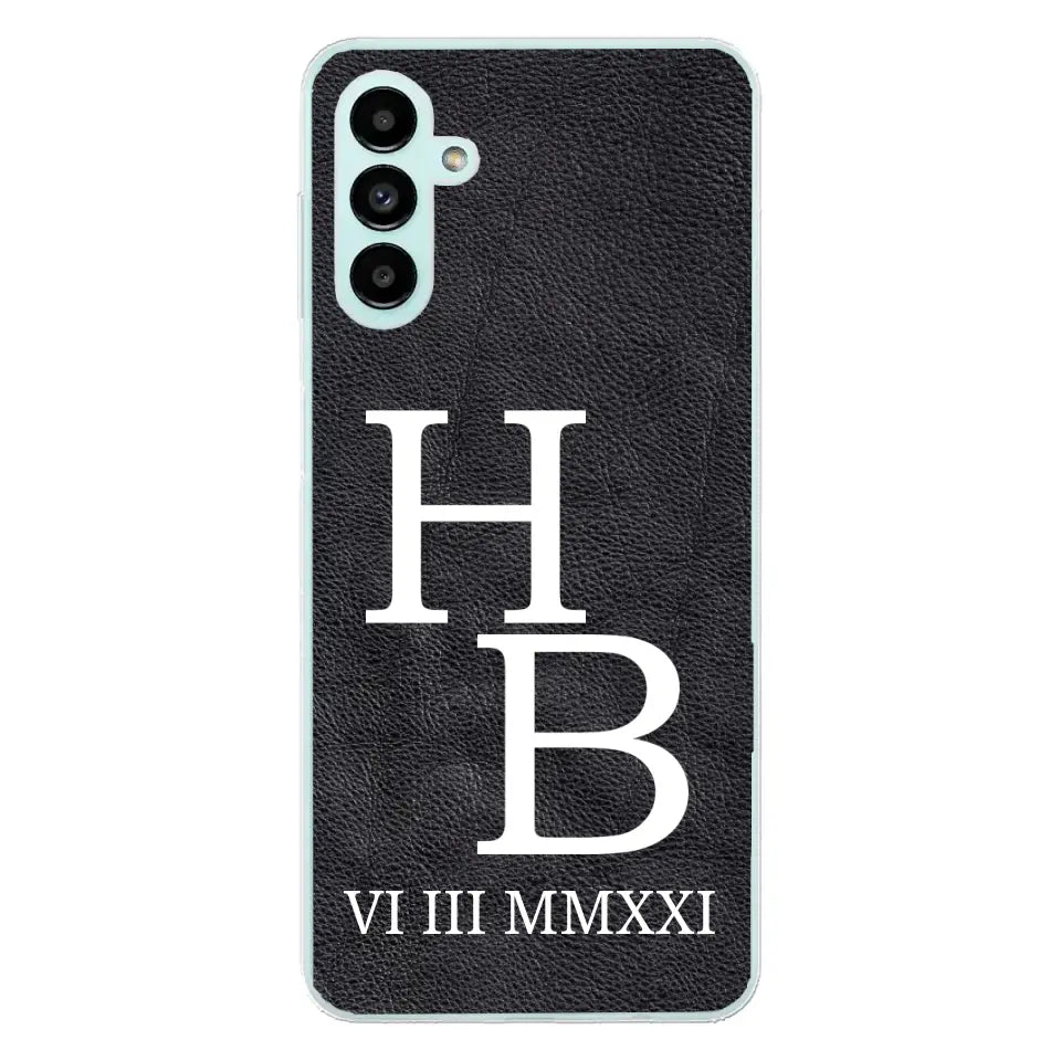 Jouw initialen - gepersonaliseerd telefoonhoesje