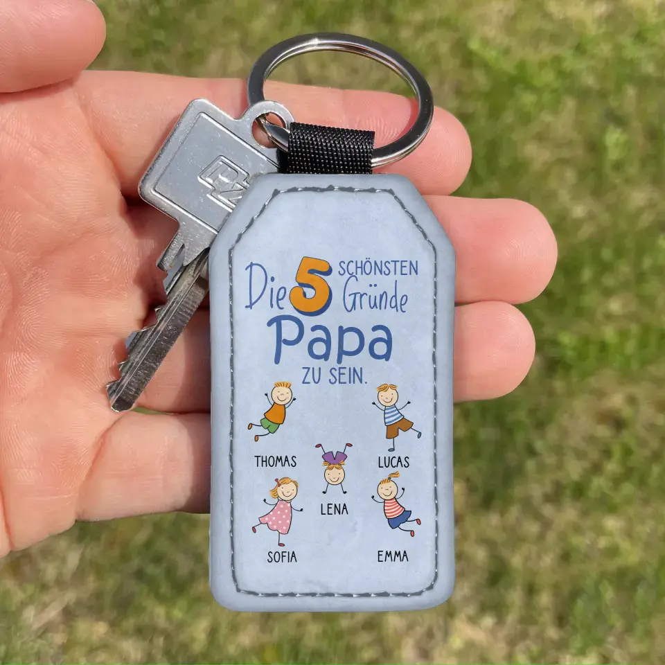 De beste redenen - Gepersonaliseerde sleutelhanger