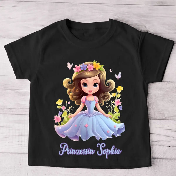 Prinzessin - Personalisiertes Kinder T-Shirt