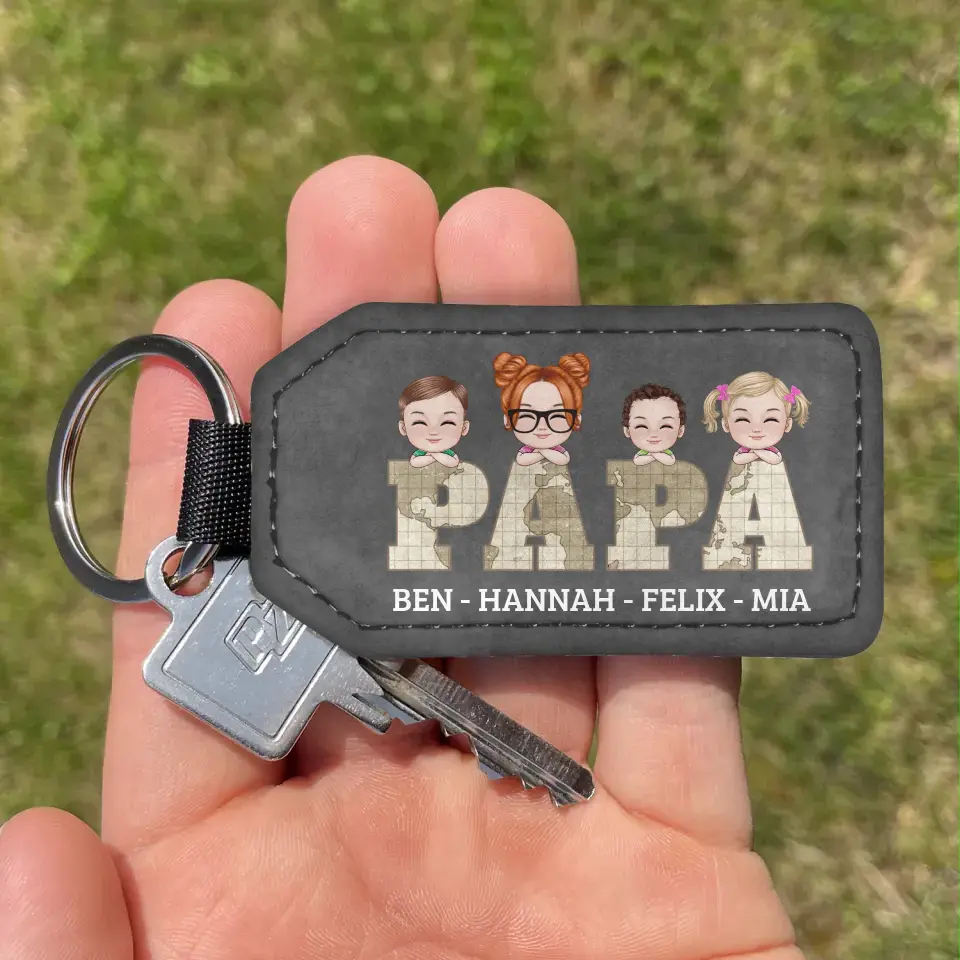 Kleine Avonturiers - Gepersonaliseerde Sleutelhanger