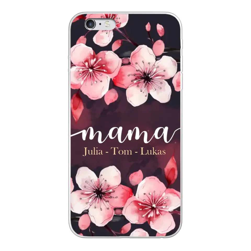 Flower Love - Gepersonaliseerde telefoonhoes
