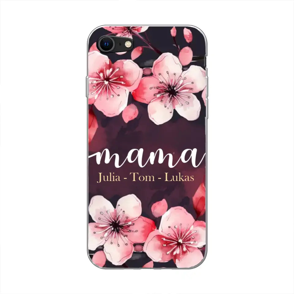 Flower Love - Gepersonaliseerde telefoonhoes