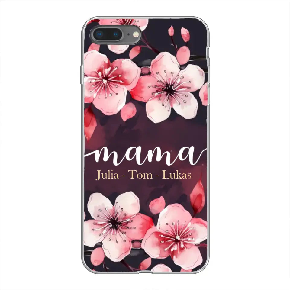 Flower Love - Gepersonaliseerde telefoonhoes