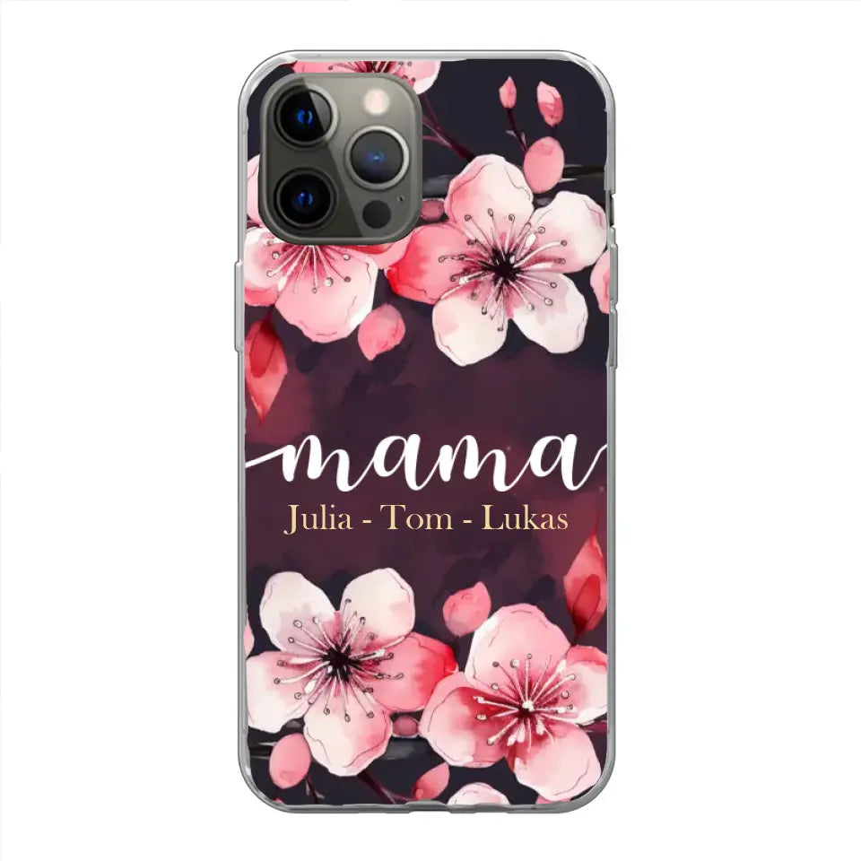 Flower Love - Gepersonaliseerde telefoonhoes