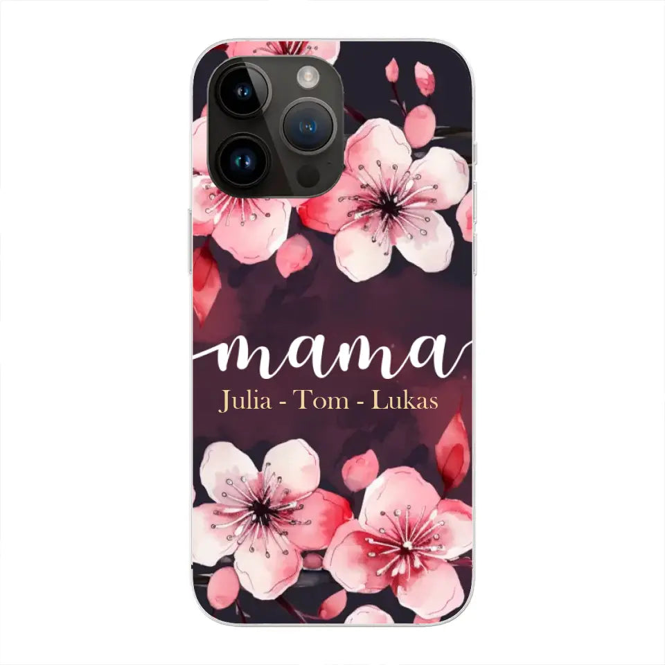 Flower Love - Gepersonaliseerde telefoonhoes