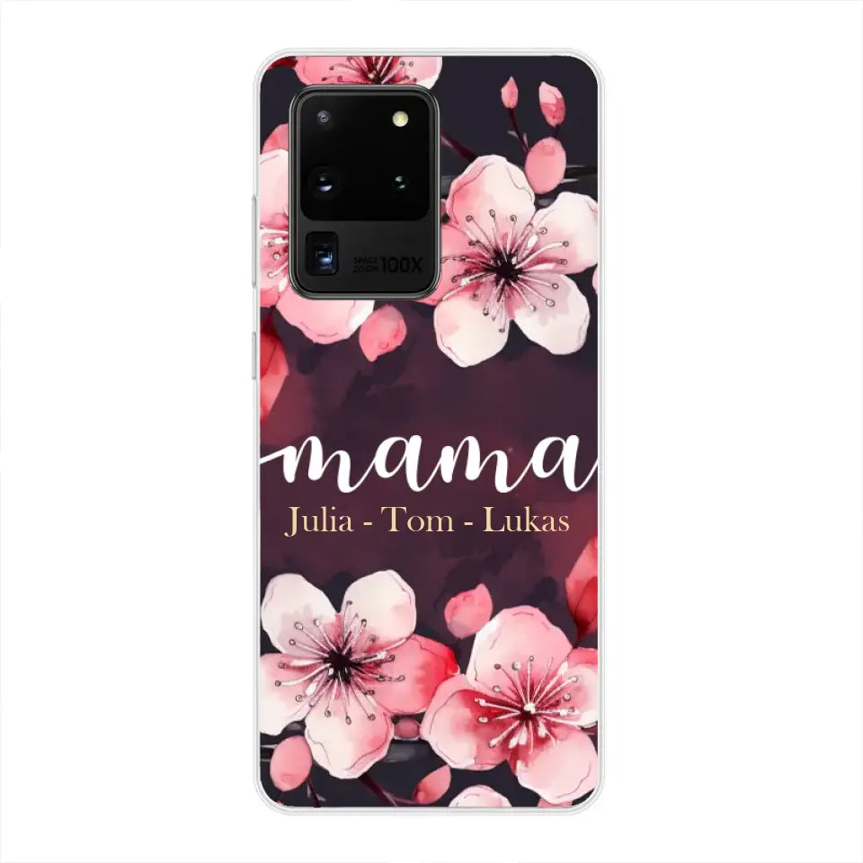 Flower Love - Gepersonaliseerde telefoonhoes