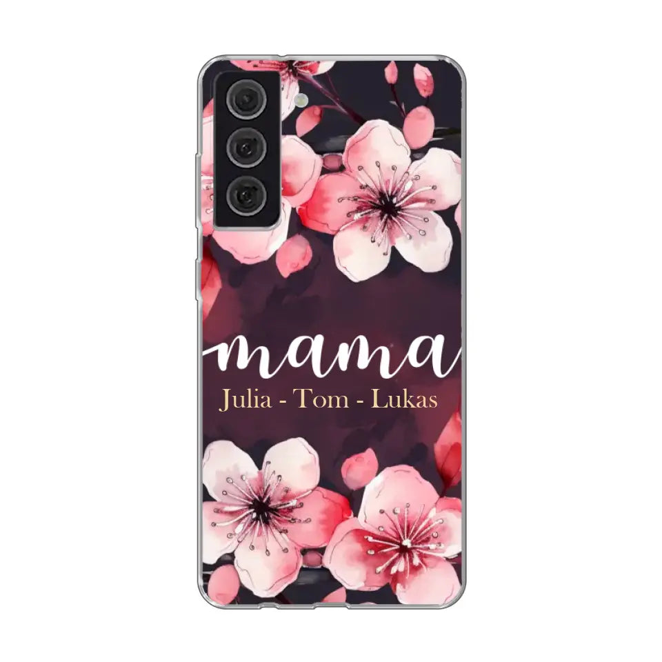 Flower Love - Gepersonaliseerde telefoonhoes