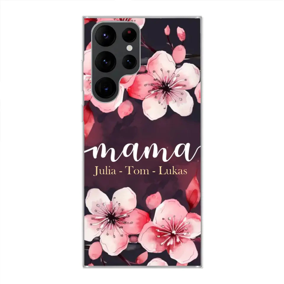 Flower Love - Gepersonaliseerde telefoonhoes