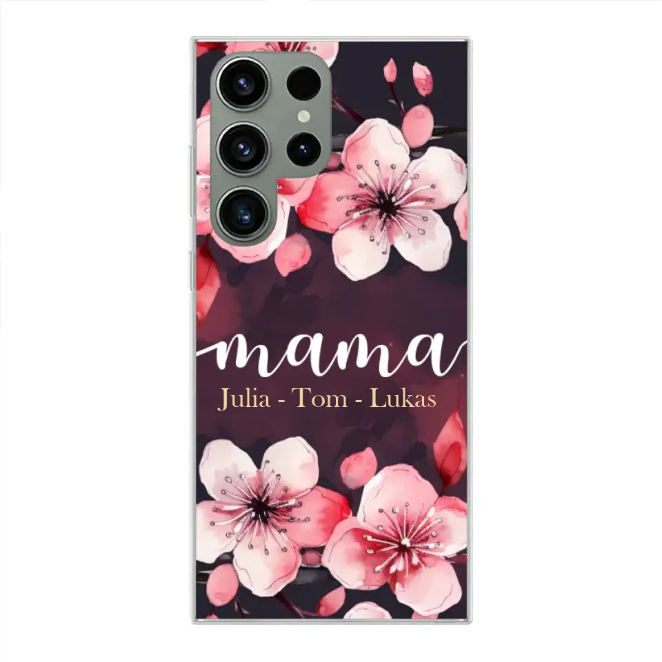 Flower Love - Gepersonaliseerde telefoonhoes