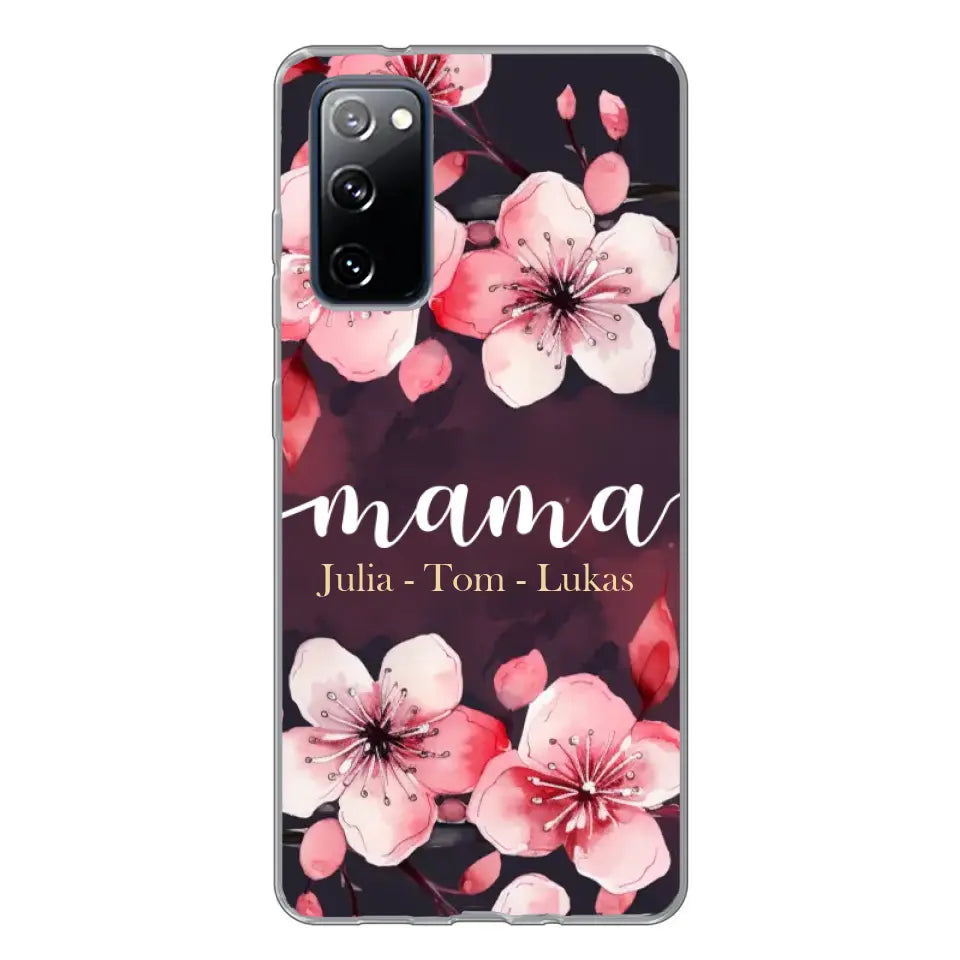 Flower Love - Gepersonaliseerde telefoonhoes