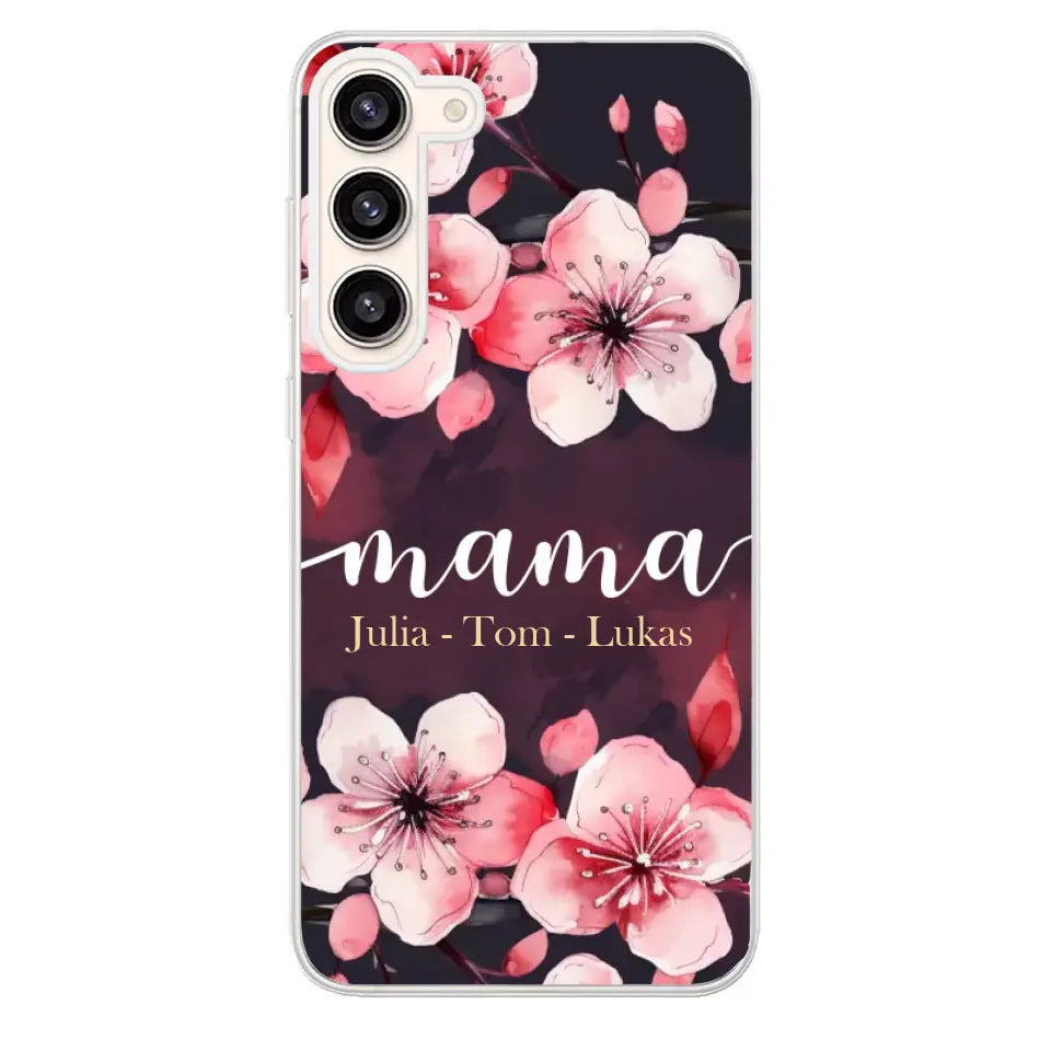 Flower Love - Gepersonaliseerde telefoonhoes