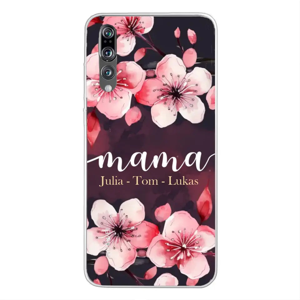 Flower Love - Gepersonaliseerde telefoonhoes