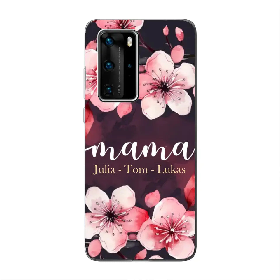Flower Love - Gepersonaliseerde telefoonhoes