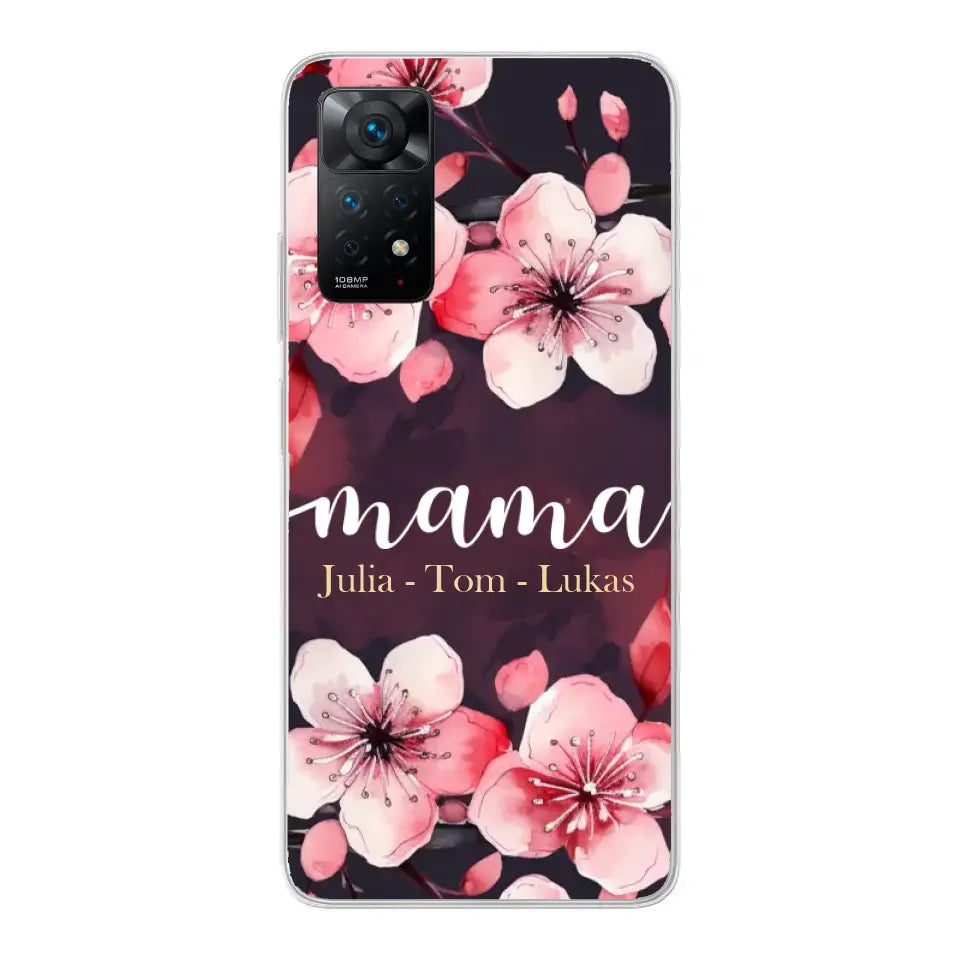 Flower Love - Gepersonaliseerde telefoonhoes