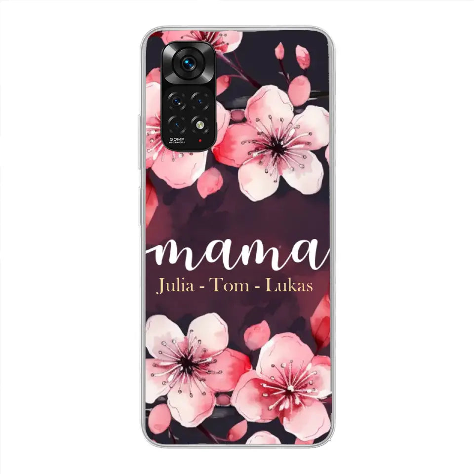 Flower Love - Gepersonaliseerde telefoonhoes