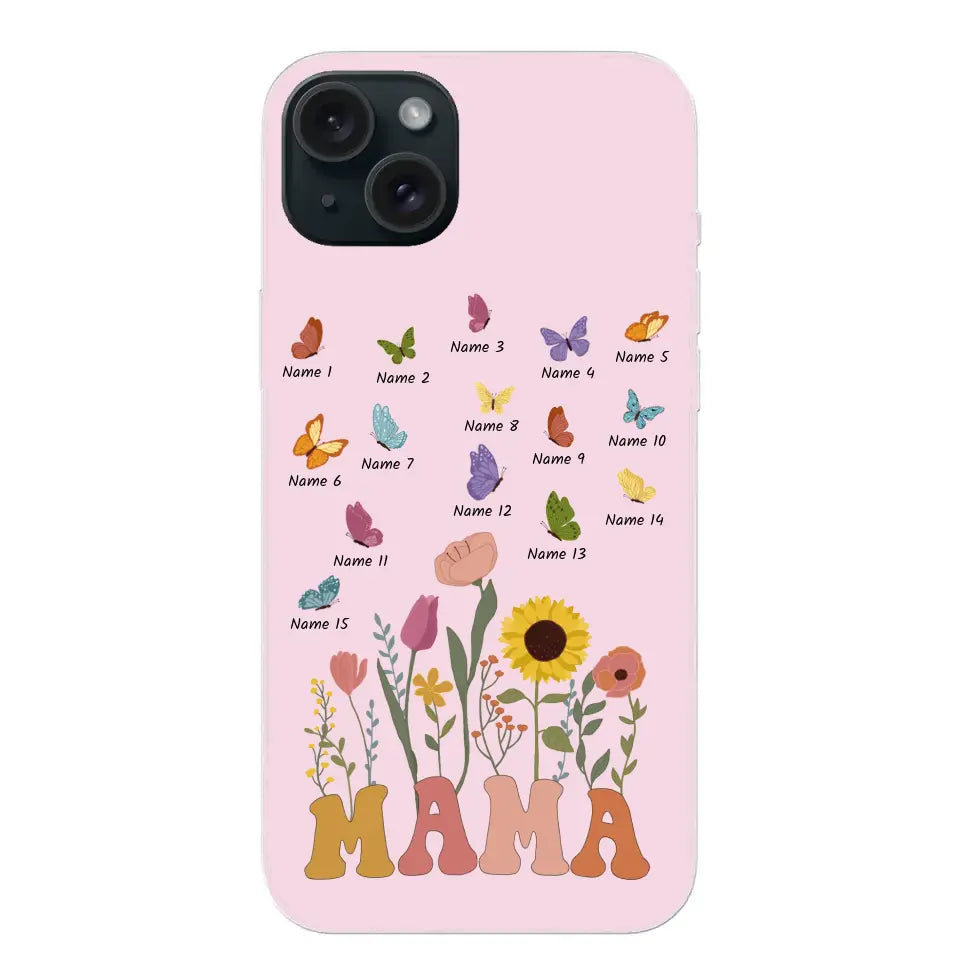 Butterfly Meadow - Gepersonaliseerde telefoonhoes