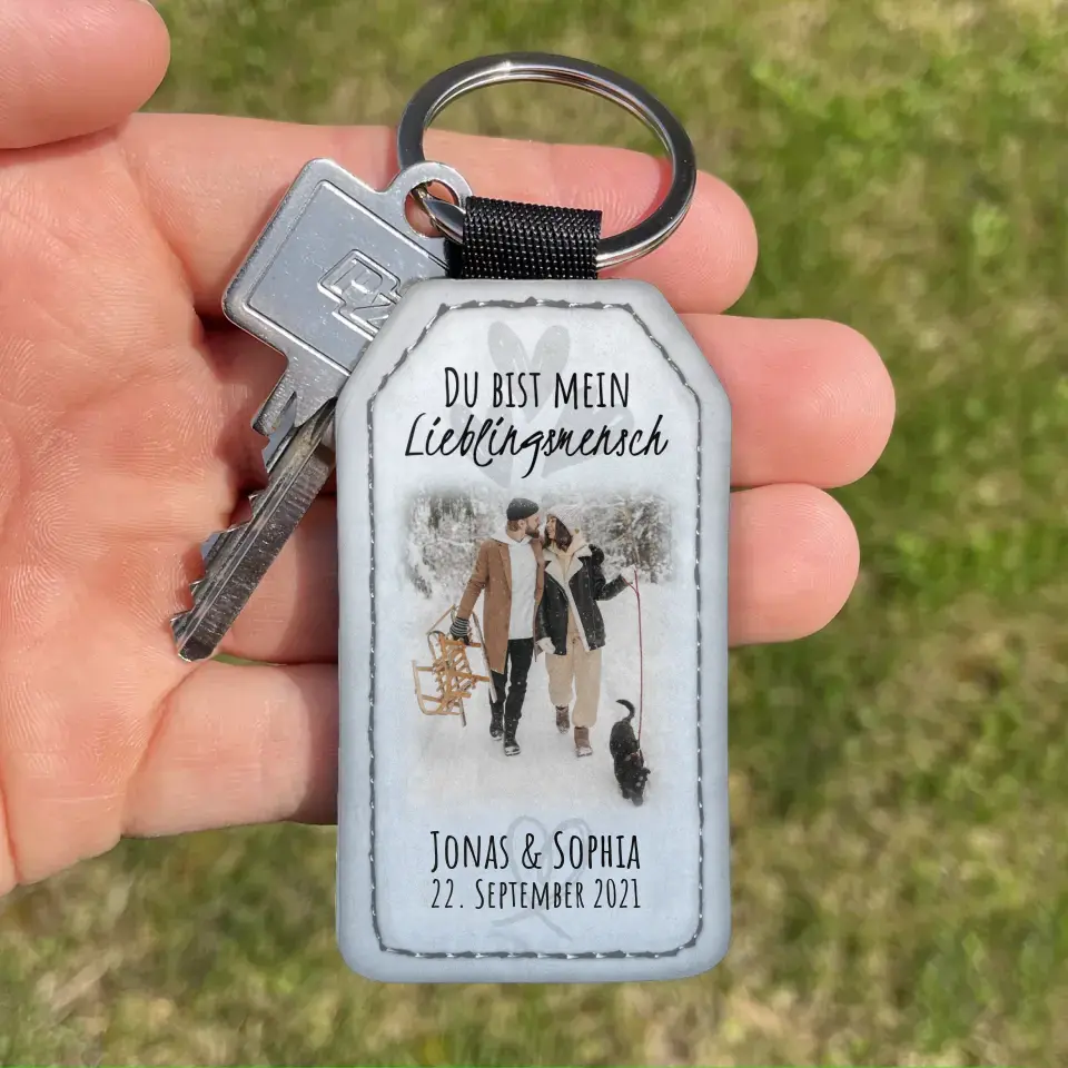 Favoriete persoon - Gepersonaliseerde sleutelhanger