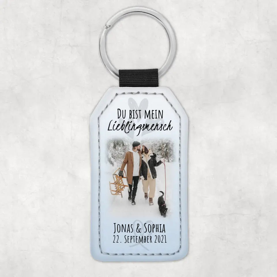 Favoriete persoon - Gepersonaliseerde sleutelhanger