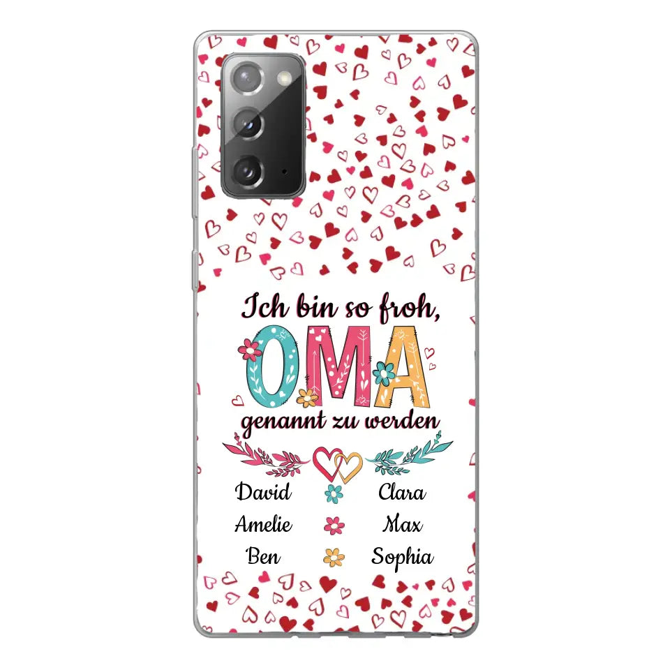 Zo blij - Gepersonaliseerd telefoonhoesje