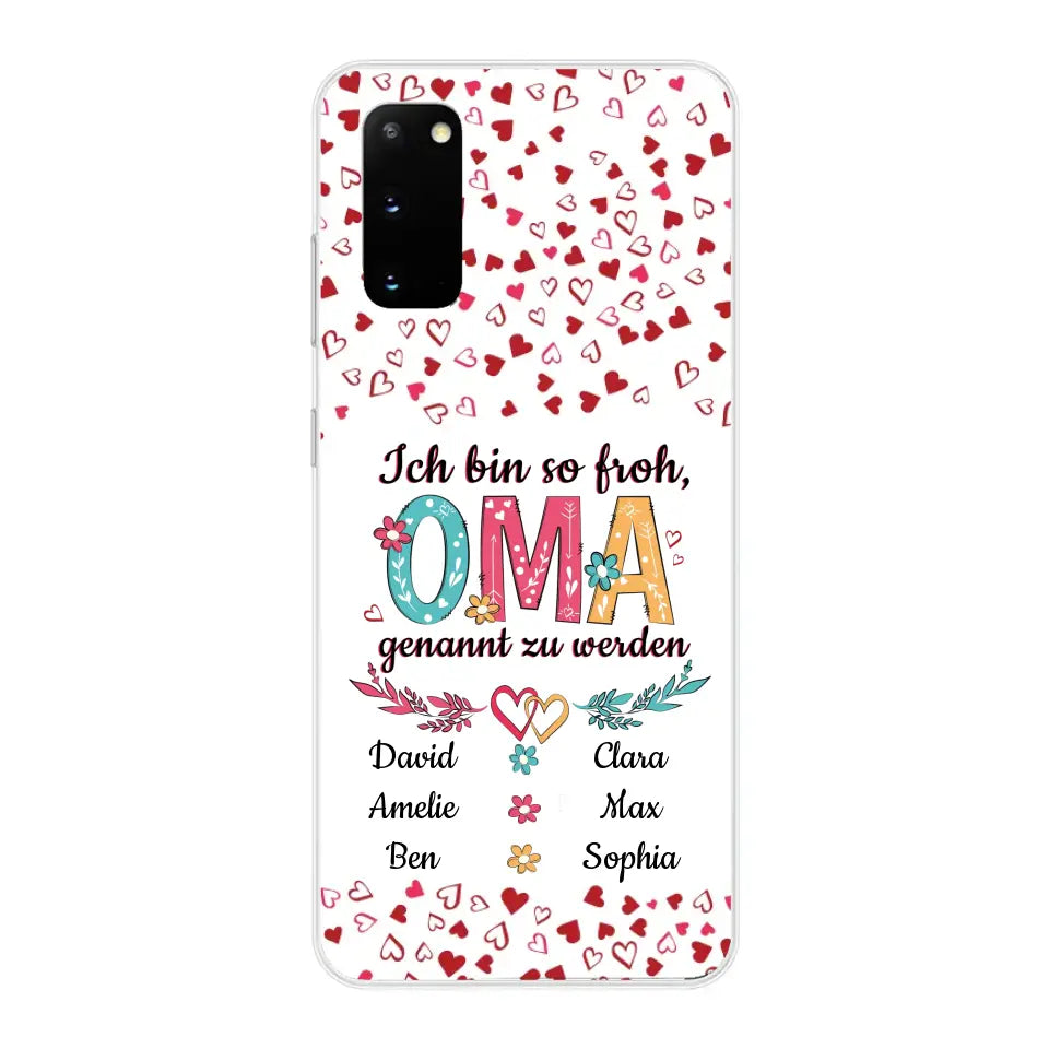 Zo blij - Gepersonaliseerd telefoonhoesje