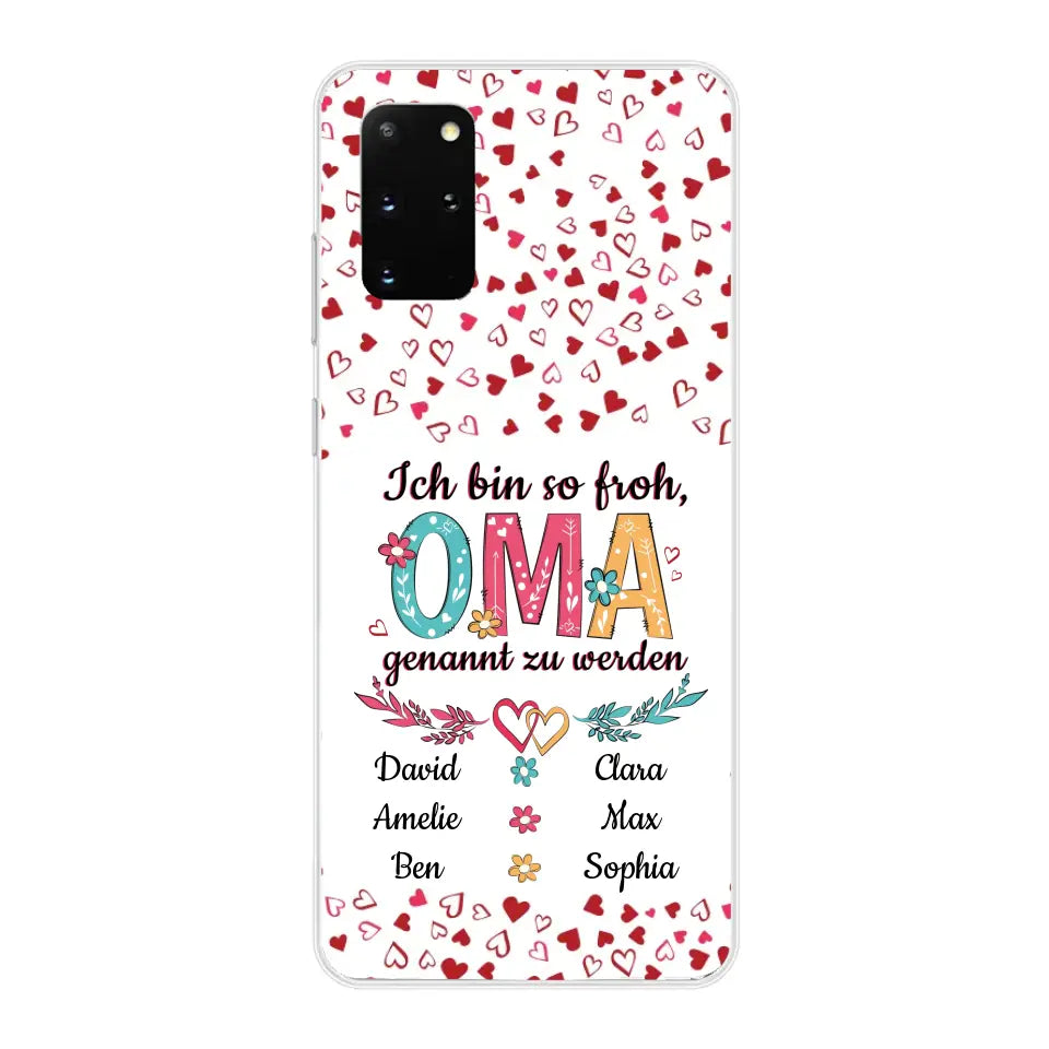 Zo blij - Gepersonaliseerd telefoonhoesje