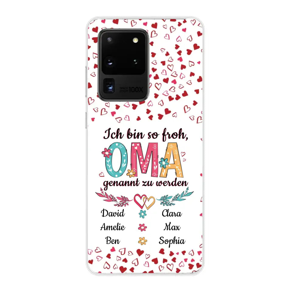 Zo blij - Gepersonaliseerd telefoonhoesje