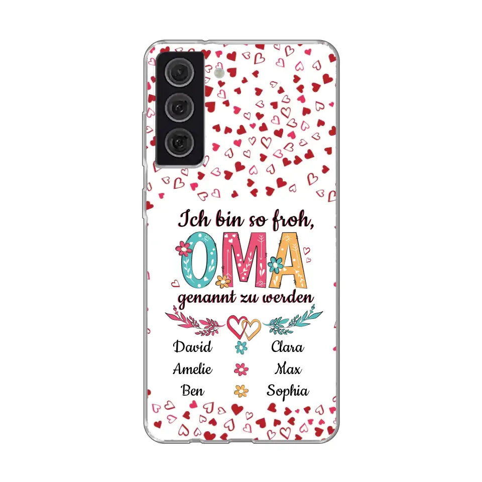 Zo blij - Gepersonaliseerd telefoonhoesje