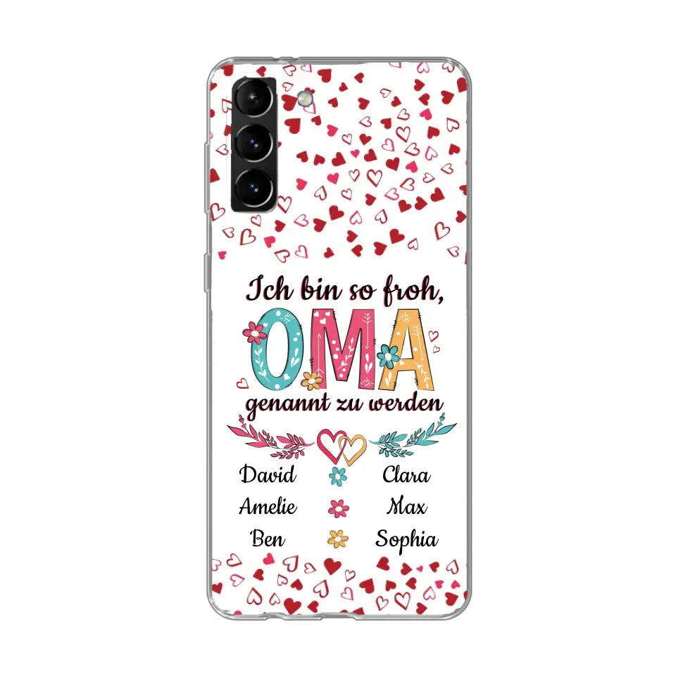 Zo blij - Gepersonaliseerd telefoonhoesje