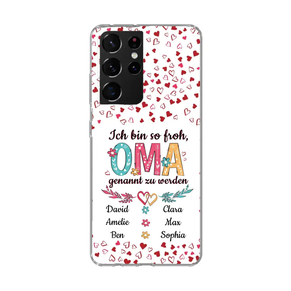 Zo blij - Gepersonaliseerd telefoonhoesje