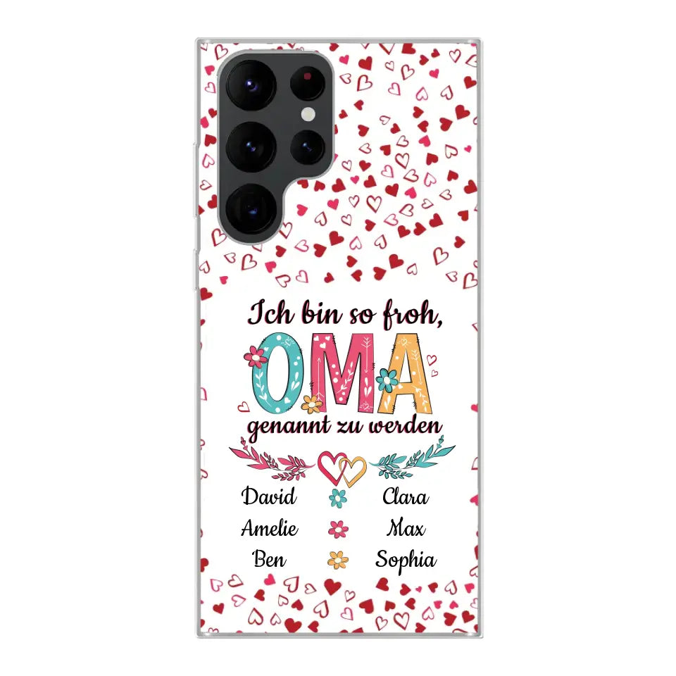 Zo blij - Gepersonaliseerd telefoonhoesje