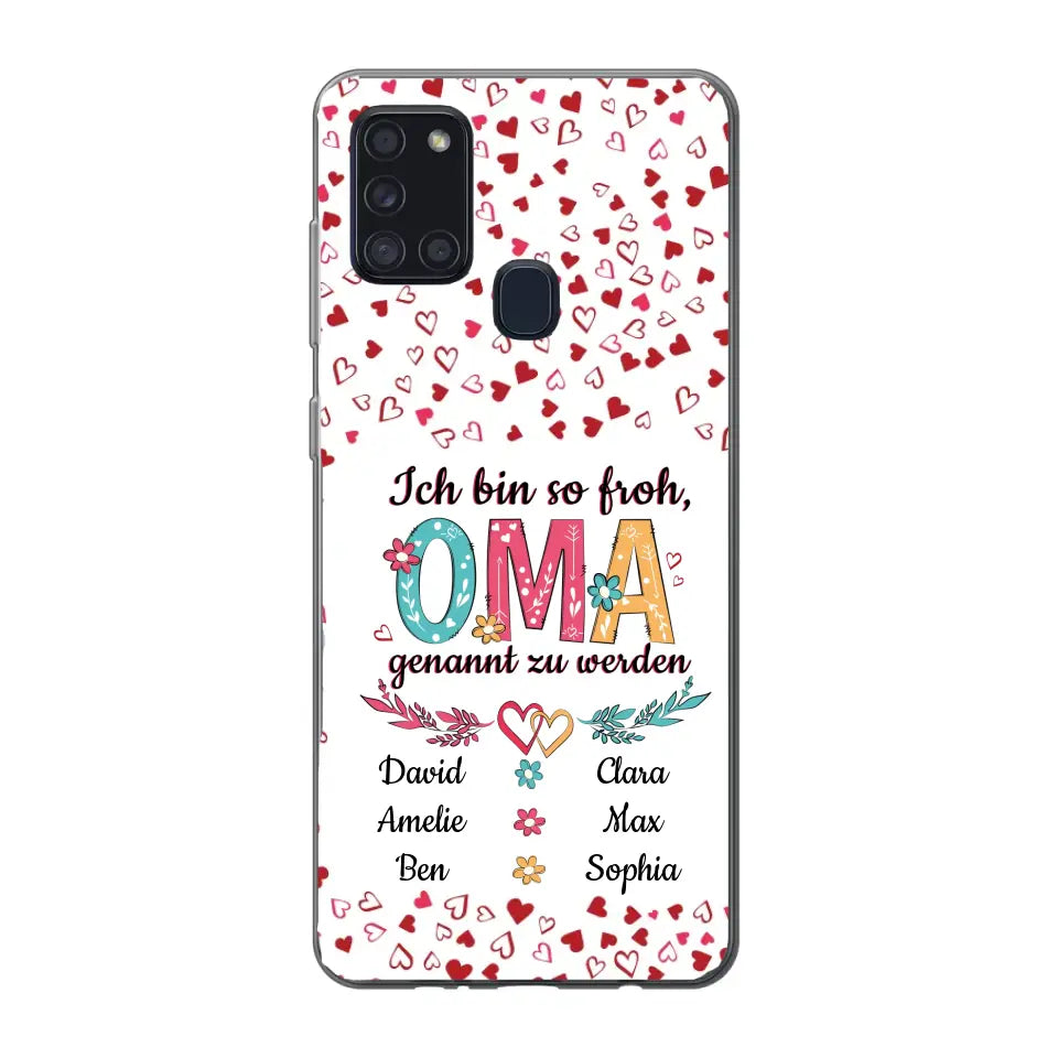 Zo blij - Gepersonaliseerd telefoonhoesje