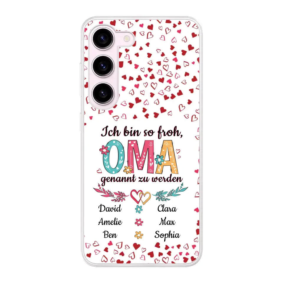 Zo blij - Gepersonaliseerd telefoonhoesje