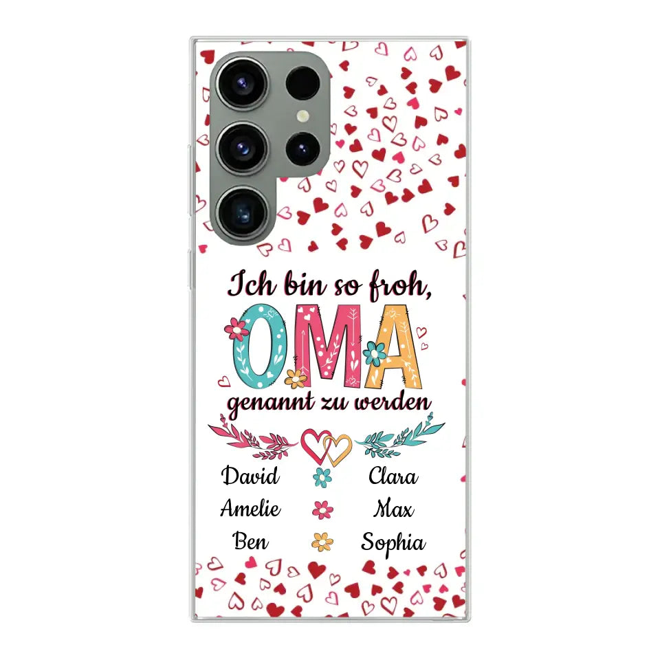 Zo blij - Gepersonaliseerd telefoonhoesje