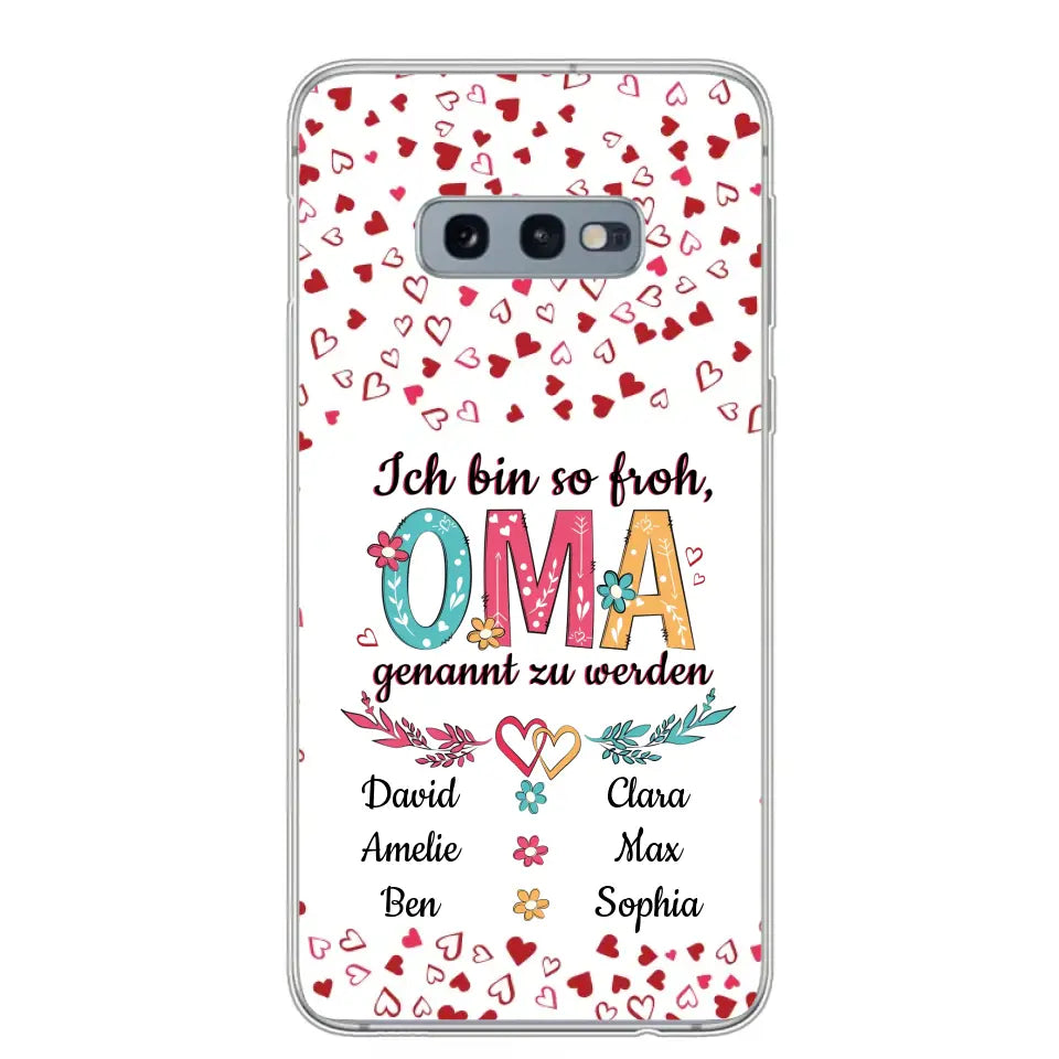 Zo blij - Gepersonaliseerd telefoonhoesje