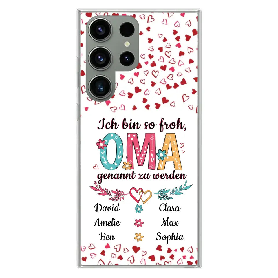 Zo blij - Gepersonaliseerd telefoonhoesje