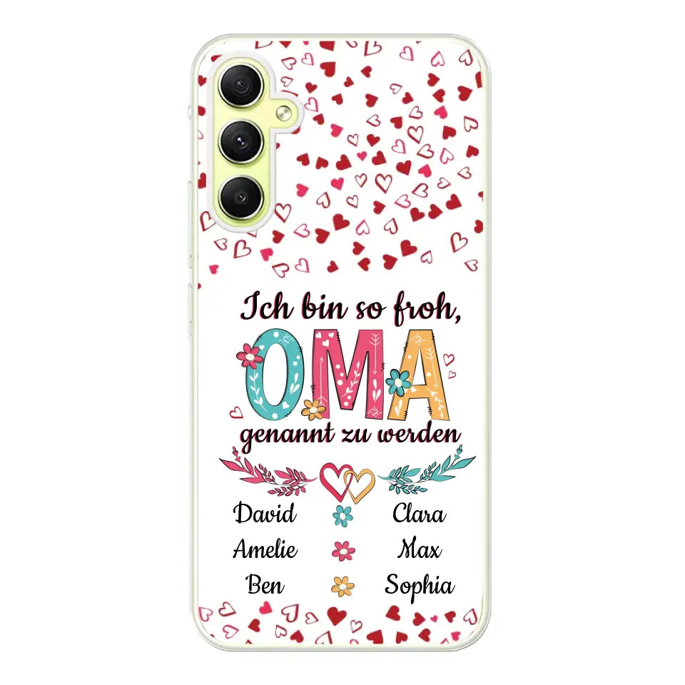 Zo blij - Gepersonaliseerd telefoonhoesje