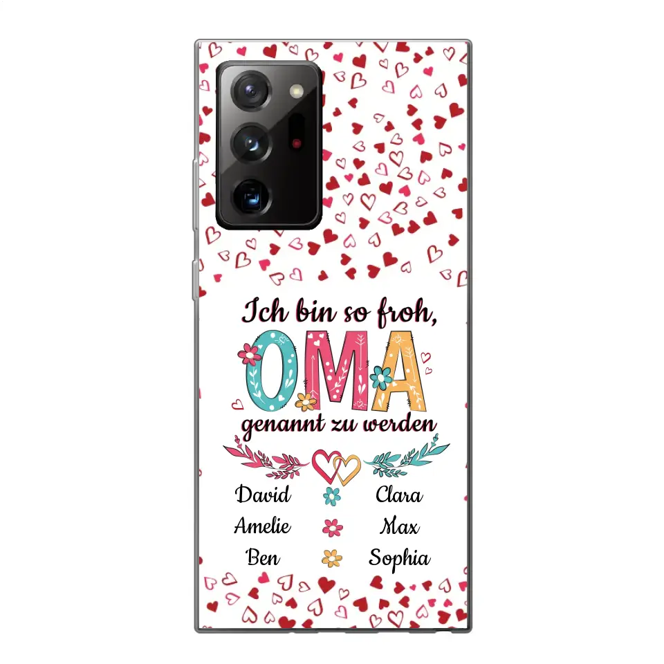 Zo blij - Gepersonaliseerd telefoonhoesje