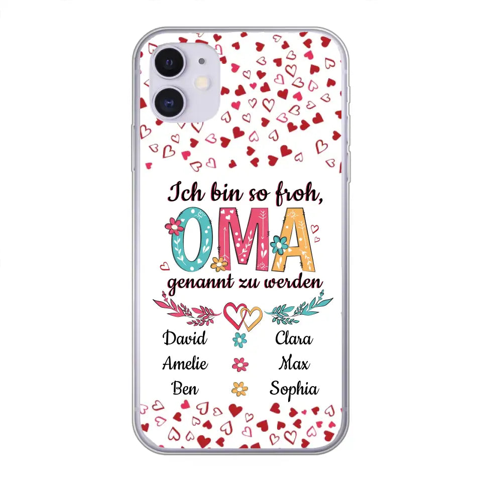 Zo blij - Gepersonaliseerd telefoonhoesje