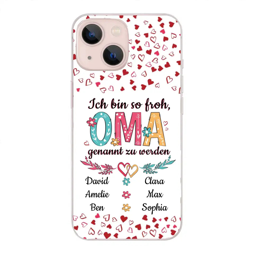Zo blij - Gepersonaliseerd telefoonhoesje