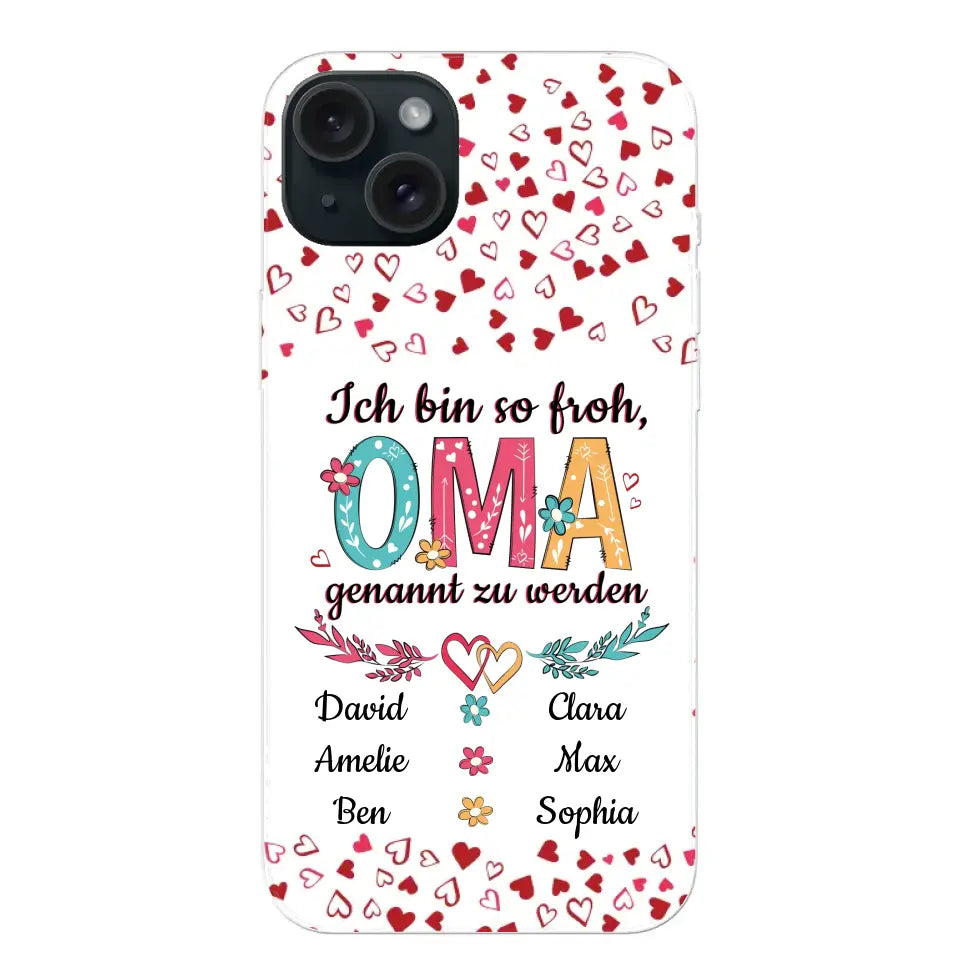 Zo blij - Gepersonaliseerd telefoonhoesje