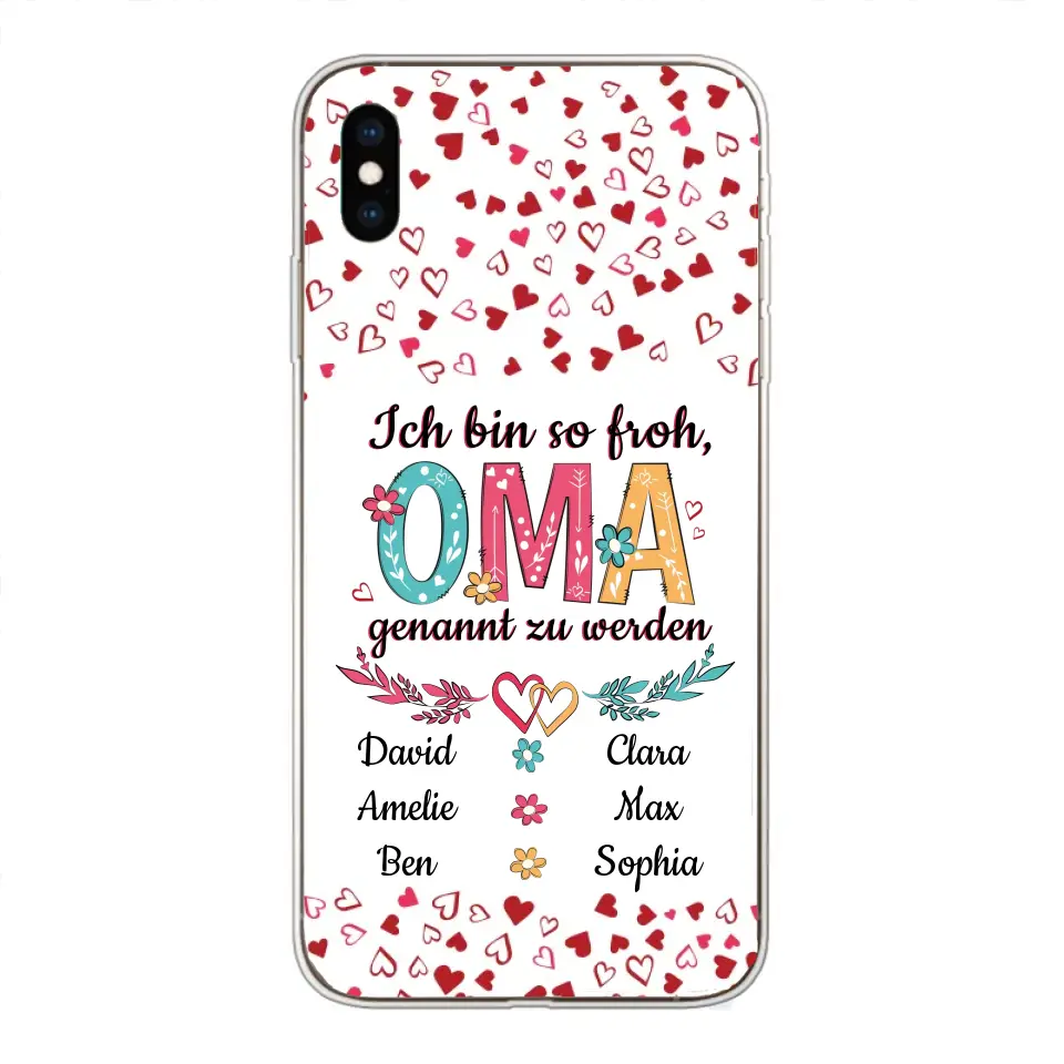 Zo blij - Gepersonaliseerd telefoonhoesje