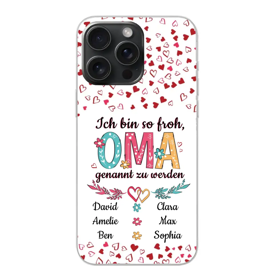 Zo blij - Gepersonaliseerd telefoonhoesje