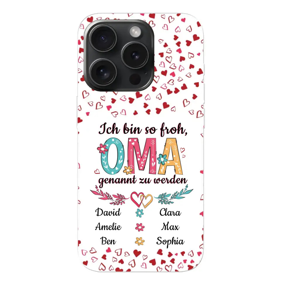 Zo blij - Gepersonaliseerd telefoonhoesje